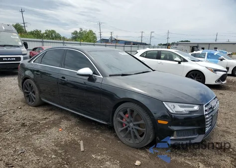 2018 Audi S4 Premium Plus из США, поврежденный, VIN WAUB4AF42JA002421